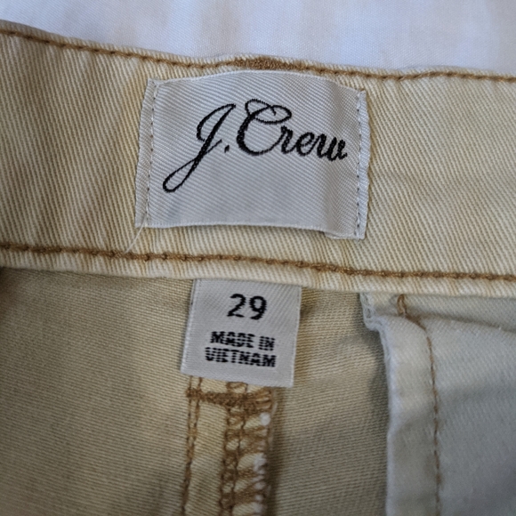 J. Crew Vintage Straight Cropped Khaki Pants Size 29 - Picture 8 of 8